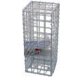 Caja de gabion soldada/caja de galvanizado de pared de retención